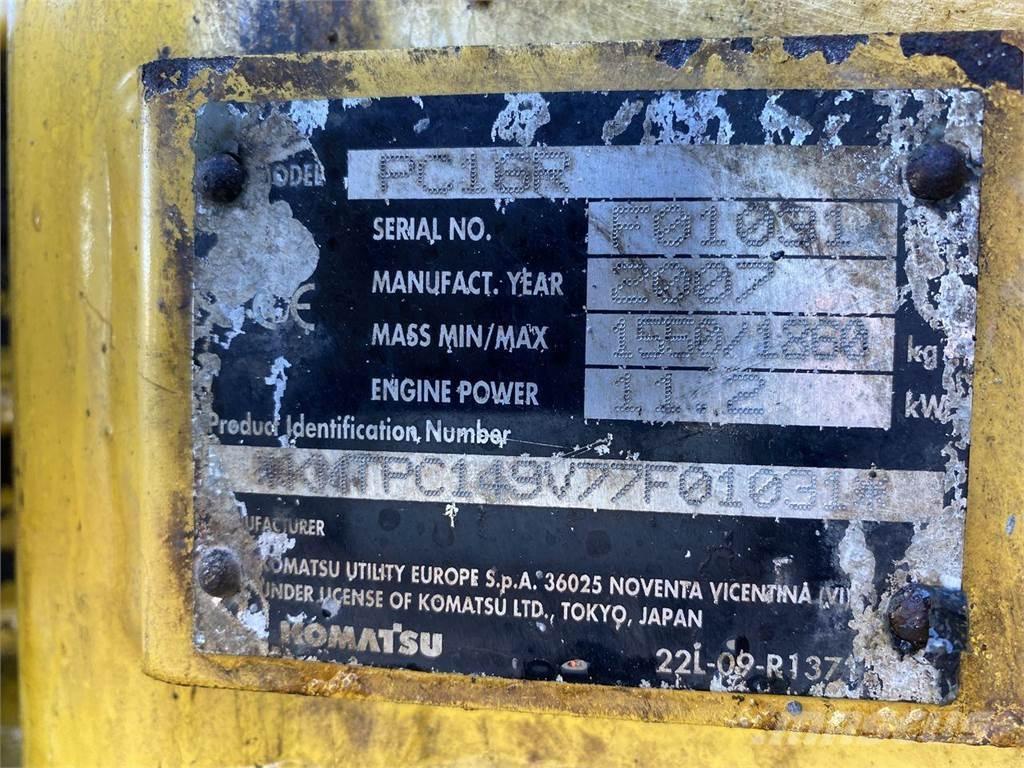 Komatsu PC16R Hjulgravere