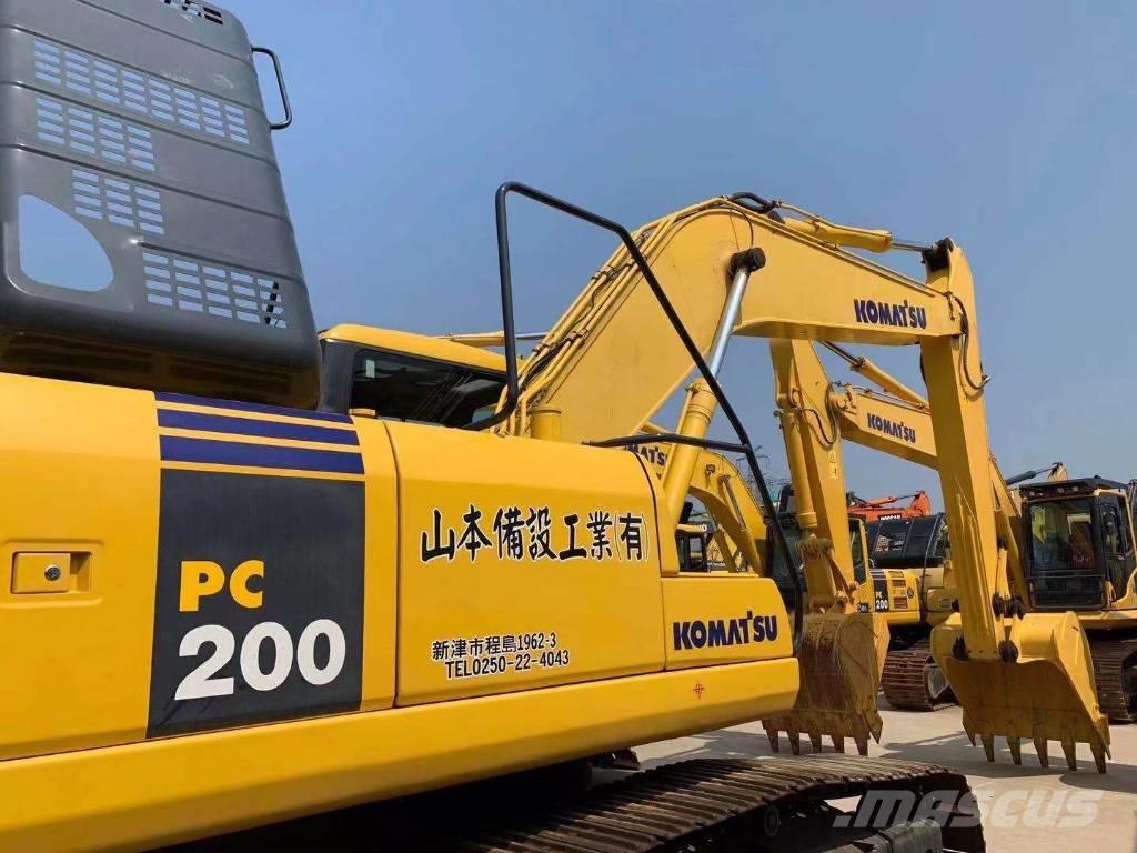 Komatsu pc200-7 Beltegraver