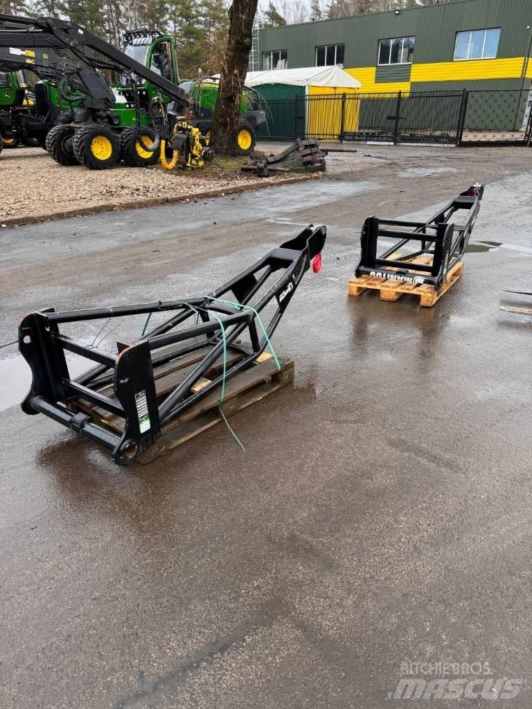 Manitou P2000 Stillas, vinsjer og vareheiser
