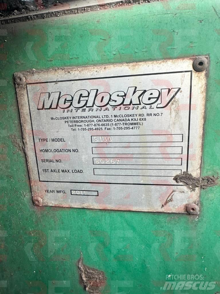 McCloskey S130 Mobile sikteverk