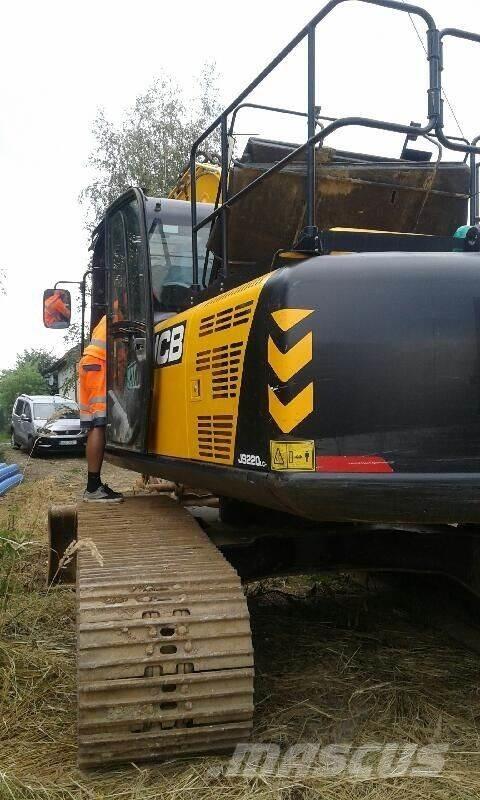 JCB JS220LC Beltegraver