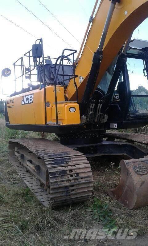 JCB JS220LC Beltegraver