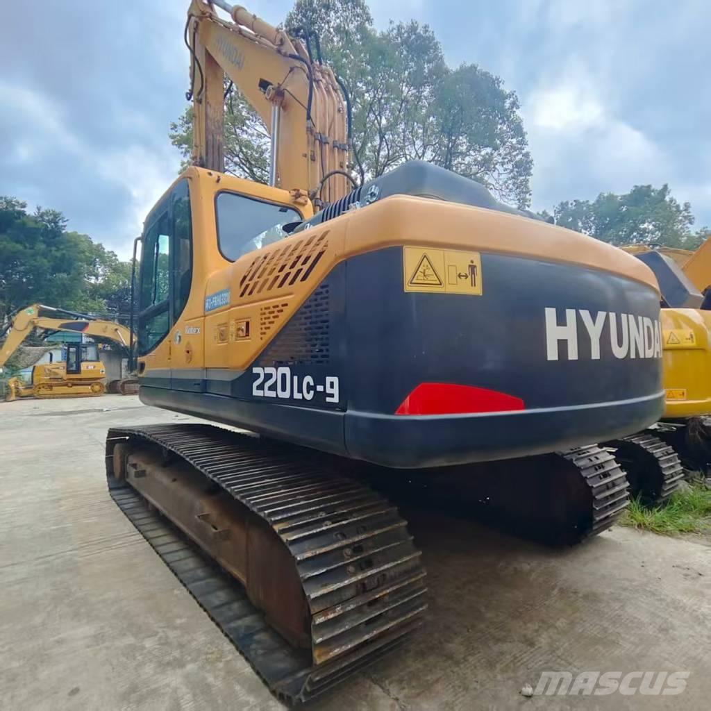 Hyundai R220LC-9S Beltegraver