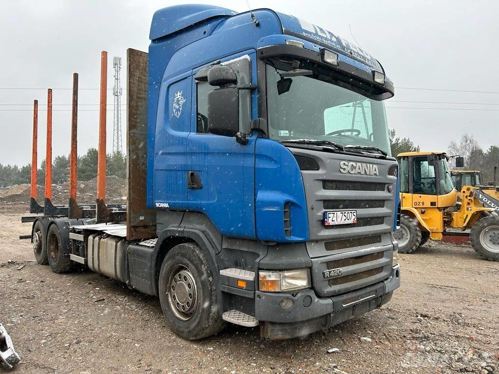 Scania R 420 Tømmerbiler