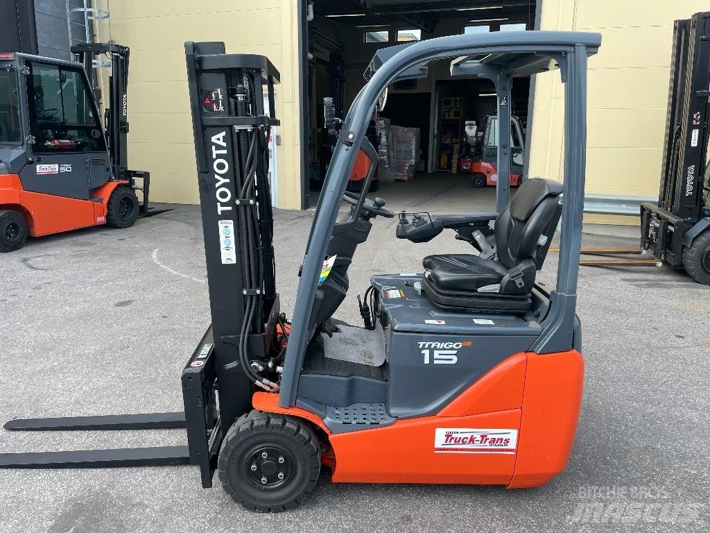 Toyota 8FBE15T Elektriske trucker