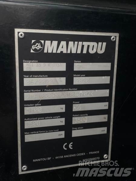 Manitou MSI35 Terrenggående gaffeltruck