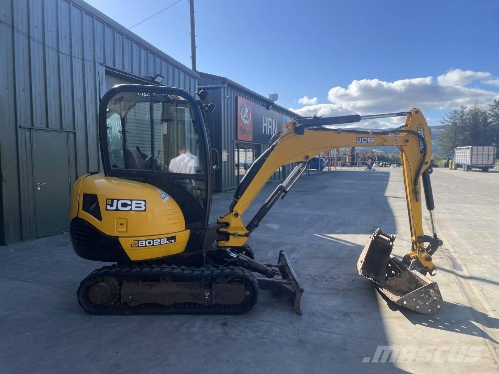 JCB 8026 Minigravere <7t