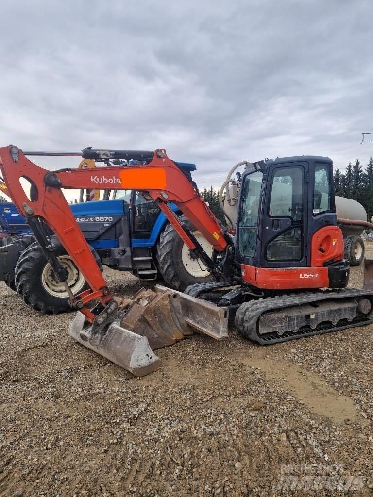 Kubota U 55-4 Minigravere <7t