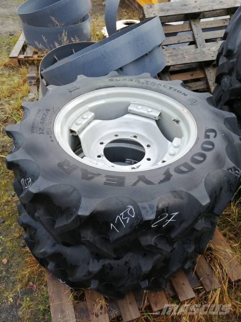Goodyear 12,4r24 Dekk, hjul og felger