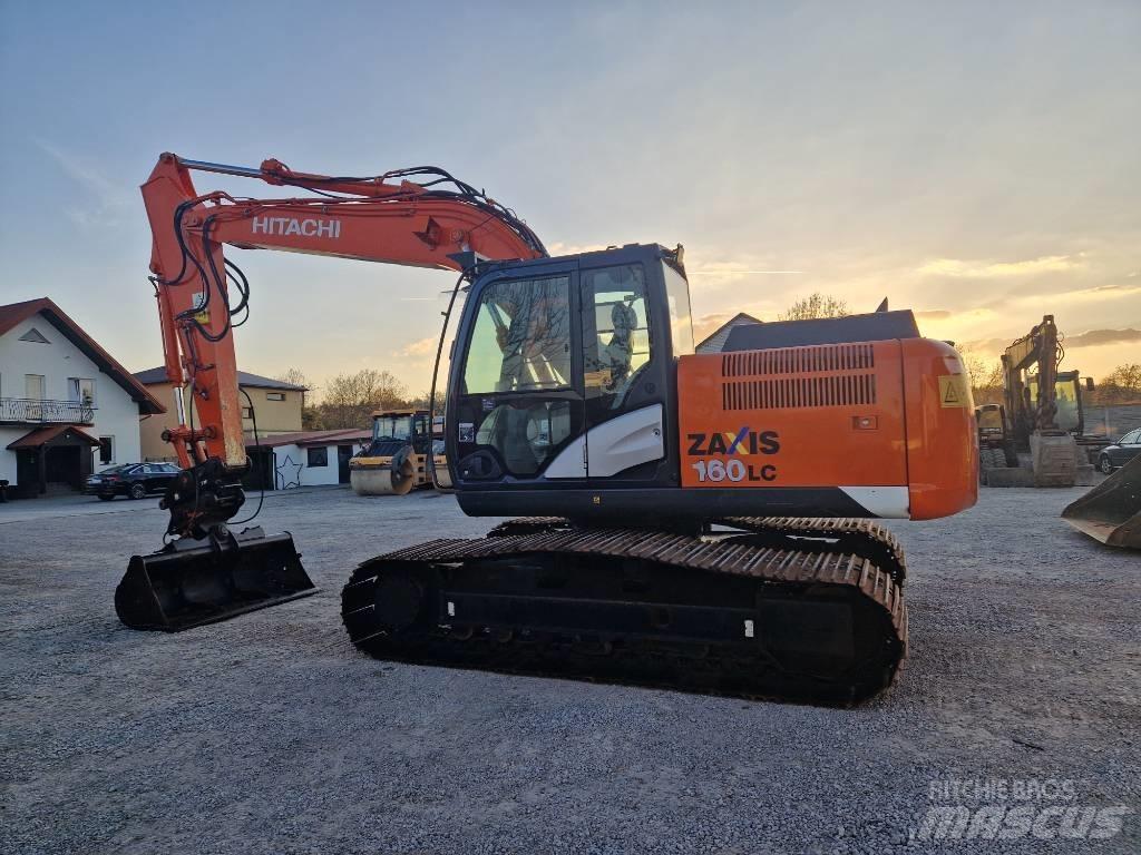 Hitachi ZX 160 LC-5 Beltegraver