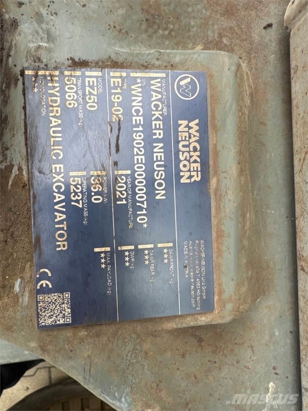 Wacker Neuson EZ50 Beltegraver