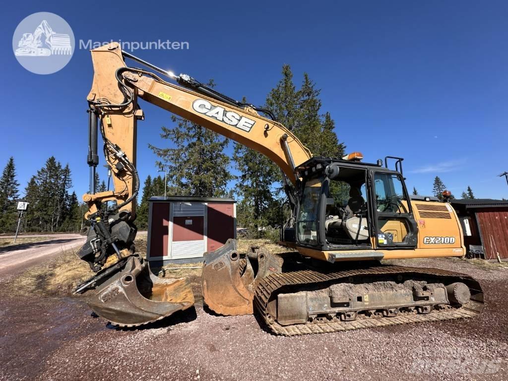 CASE CX 210 D Beltegraver