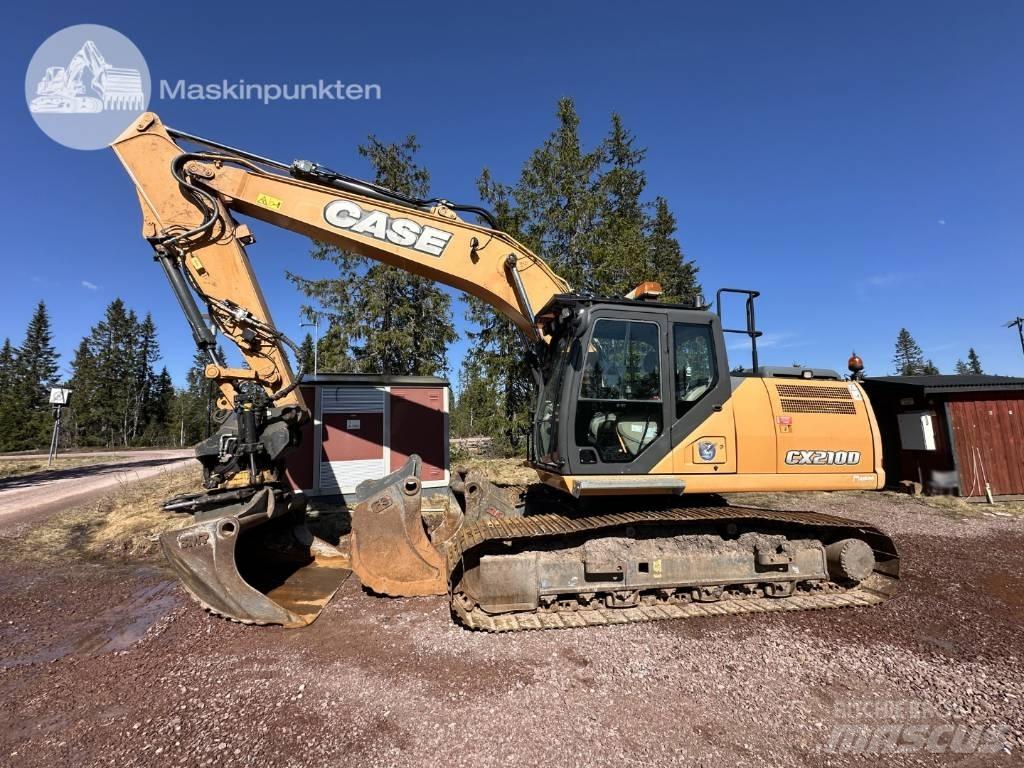 CASE CX 210 D Beltegraver