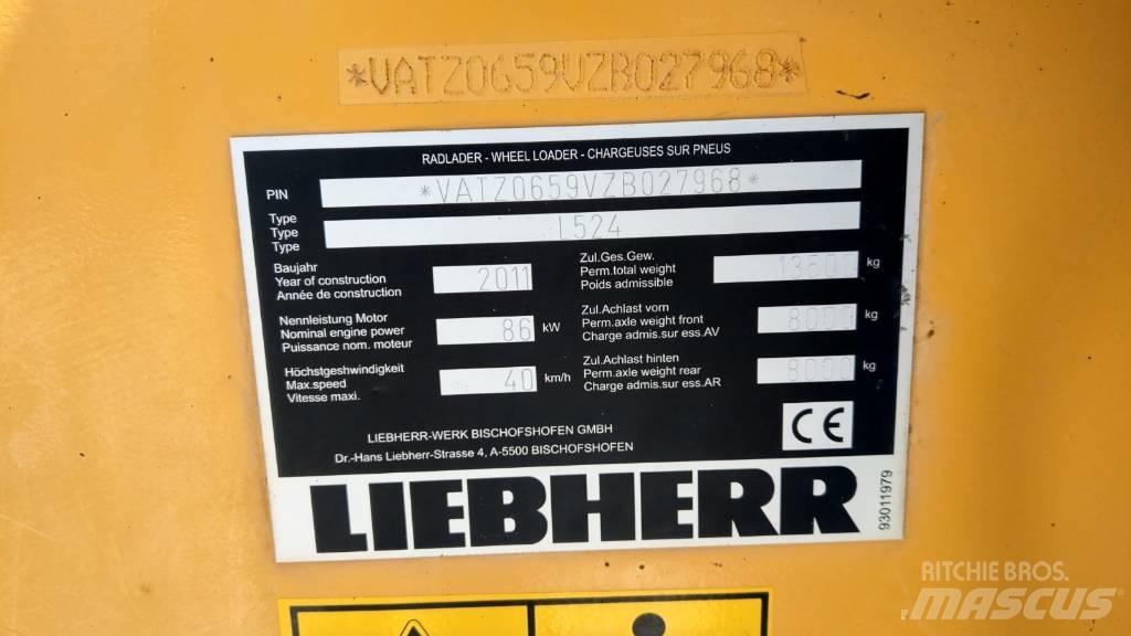 Liebherr L 524 Hjullastere