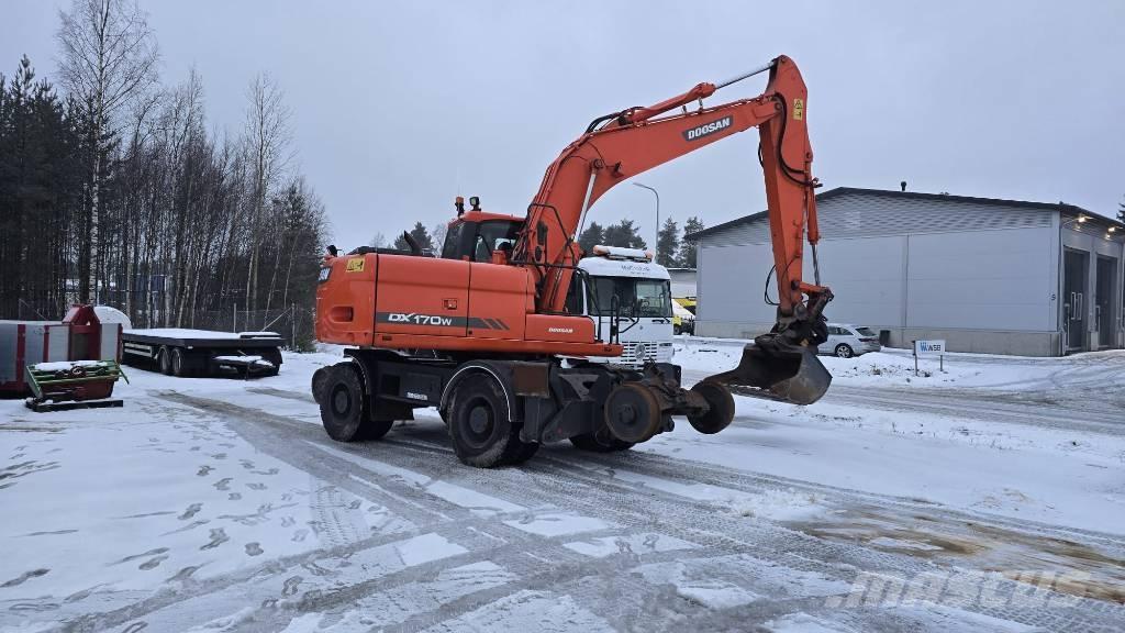 Doosan DX 170 W Hjulgravere