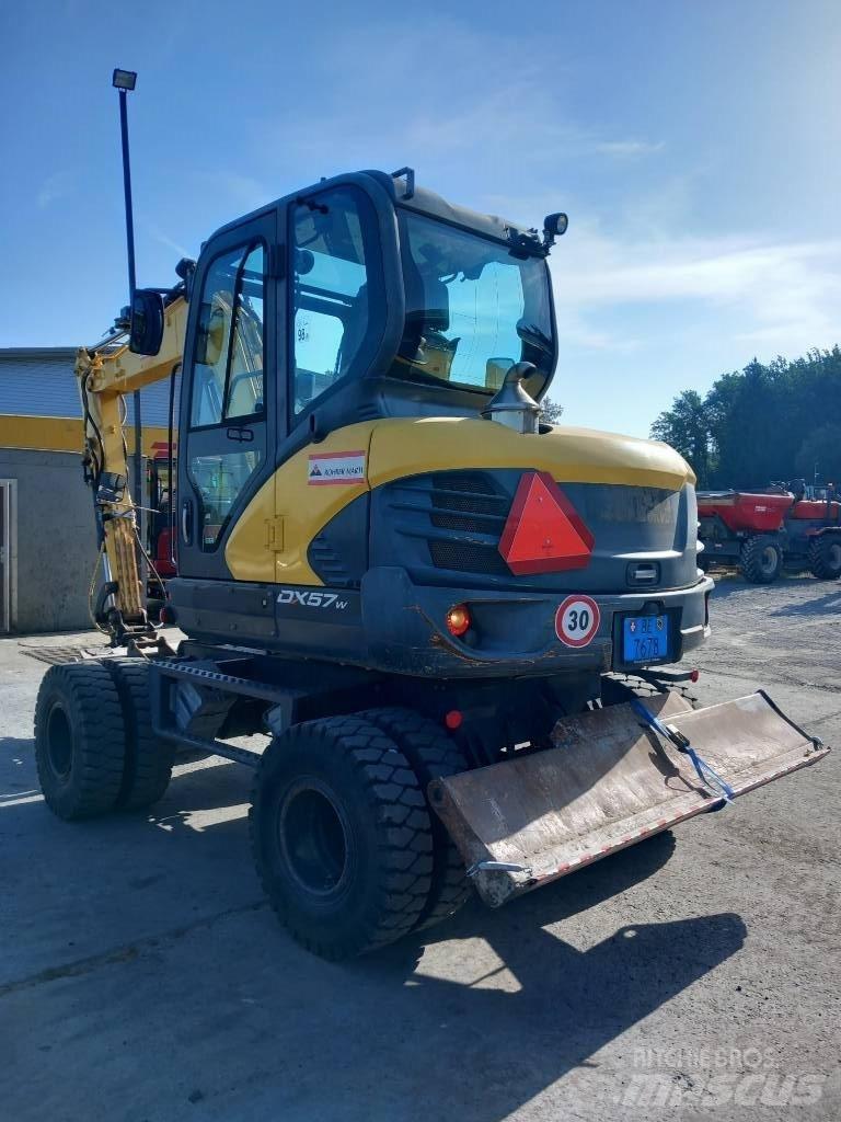 Doosan DX 57 W-5 Hjulgravere