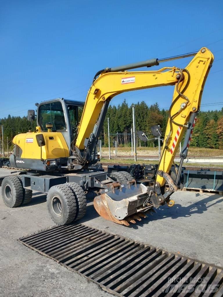 Doosan DX 57 W-5 Hjulgravere
