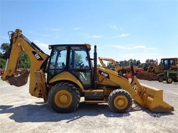 CAT 416 F Traktorgravere