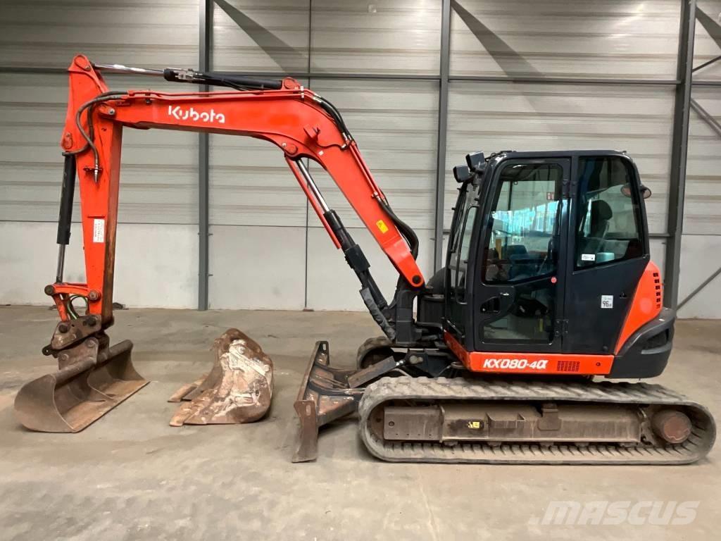 Kubota KX 080-4 A Midigravere 7 - 12t