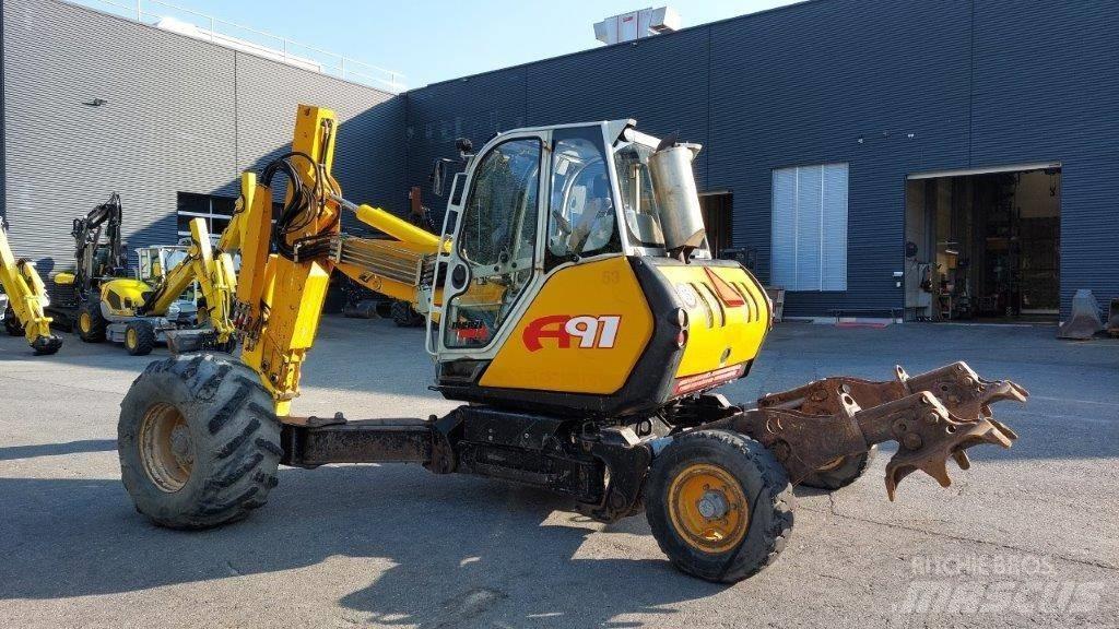 Menzi Muck A91 Mobil Hjulgravere