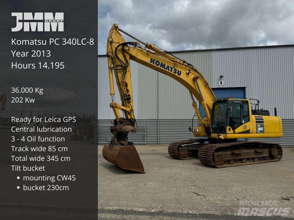 Komatsu PC360LC-10 Beltegraver
