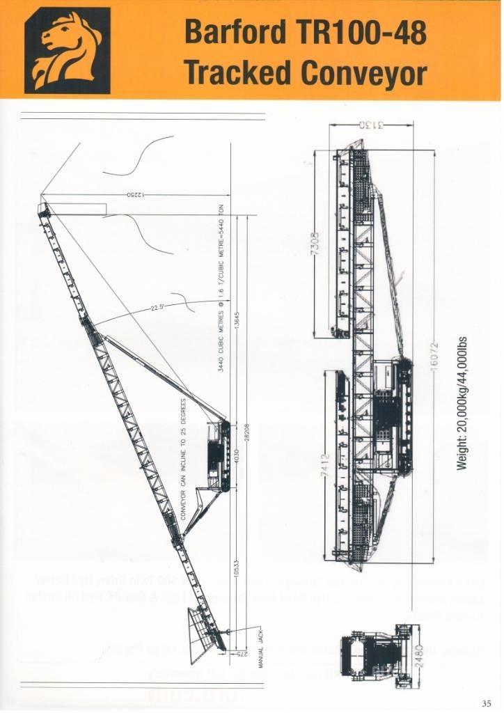 Barford TR100-48 Transportbånd