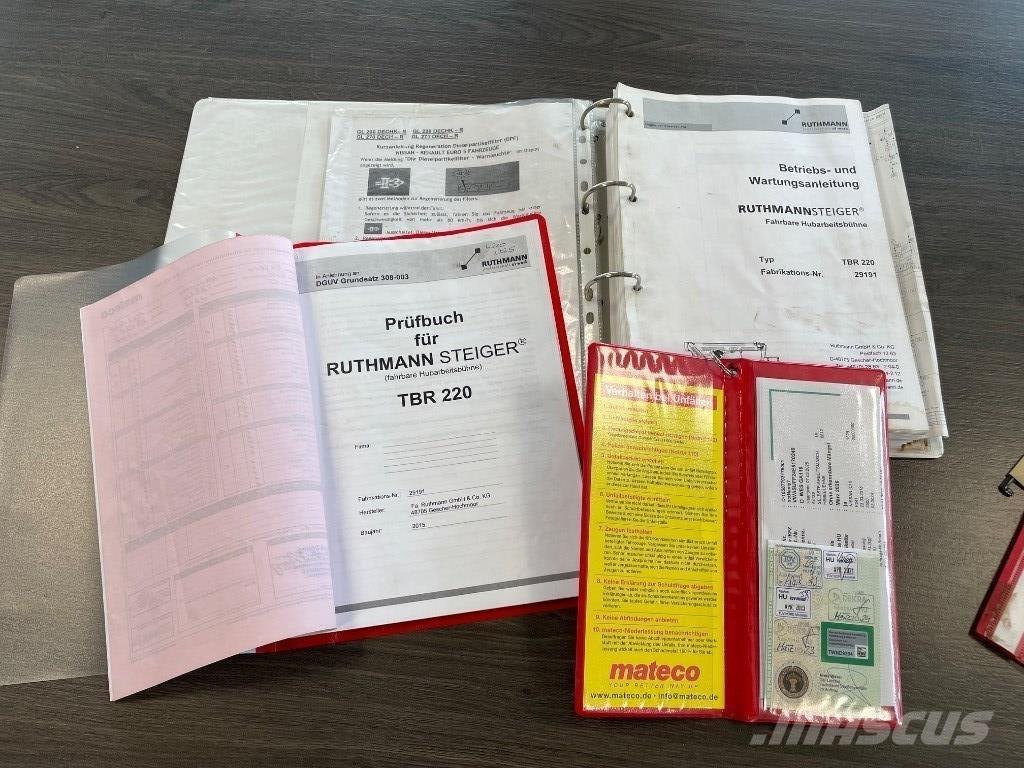 Ruthmann TBR 220 Bilmontert lift