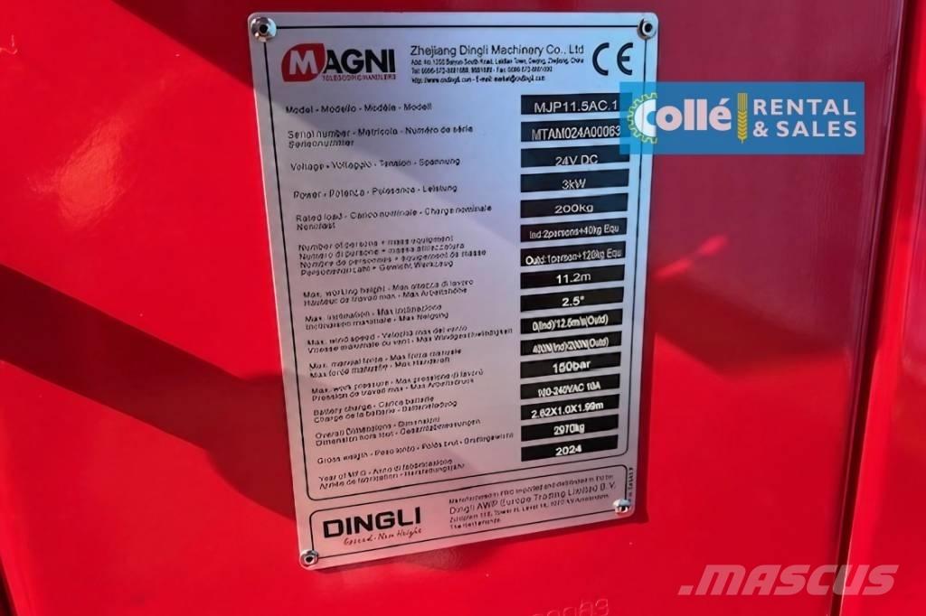 Magni MJP 11.5 | 2024 Leddede bomlifter