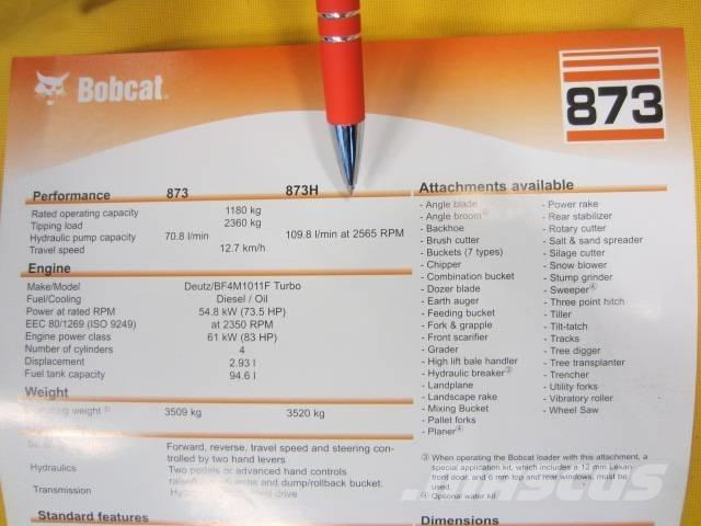 Bobcat 873 HF Kompaktlastere