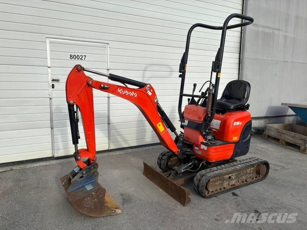 Kubota U 10-3 Minigravere <7t