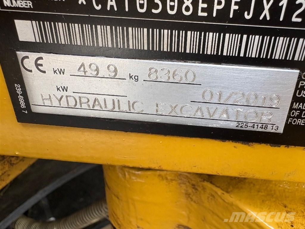 CAT 308 E 2 CR Midigravere 7 - 12t