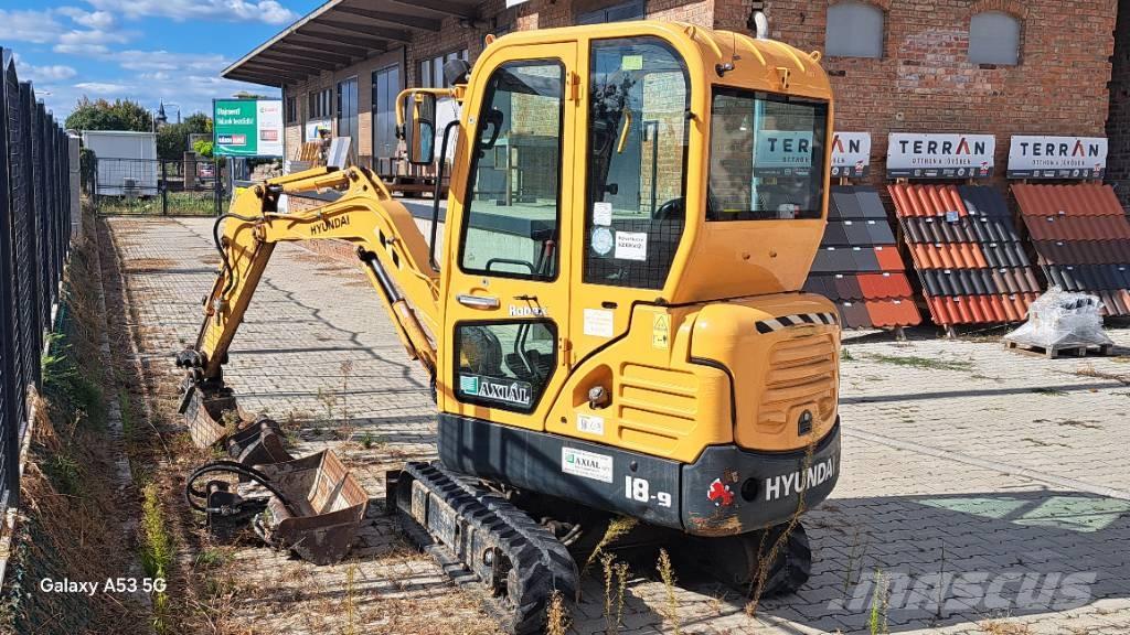 Hyundai Robex 18-9 Minigravere <7t