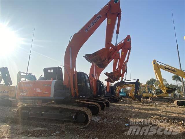 Hitachi ZX 240H Beltegraver