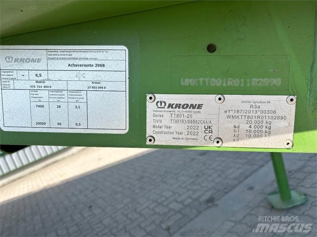 Krone GX 440 Utstyr til håndtering og rigging