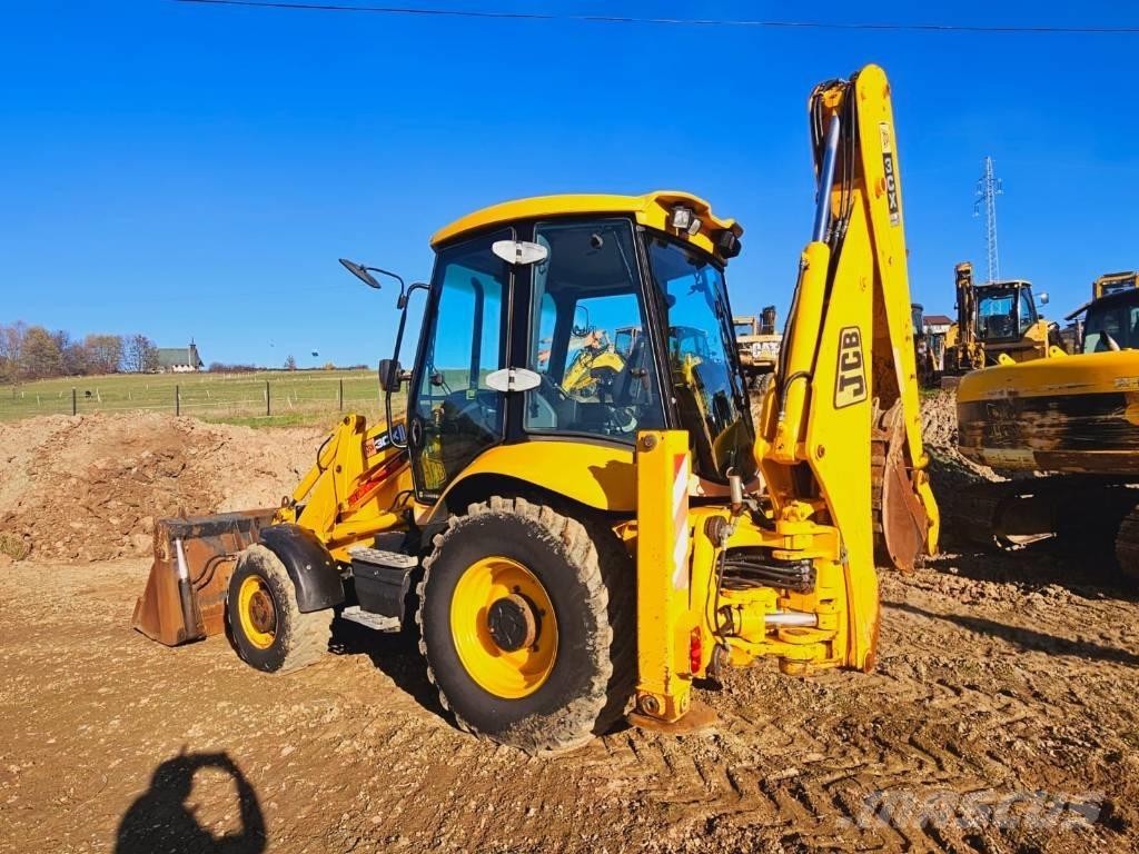 JCB 3CX, JOYSTICK Traktorgravere