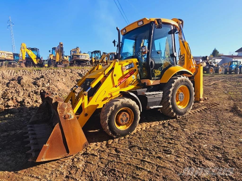 JCB 3CX, JOYSTICK Traktorgravere