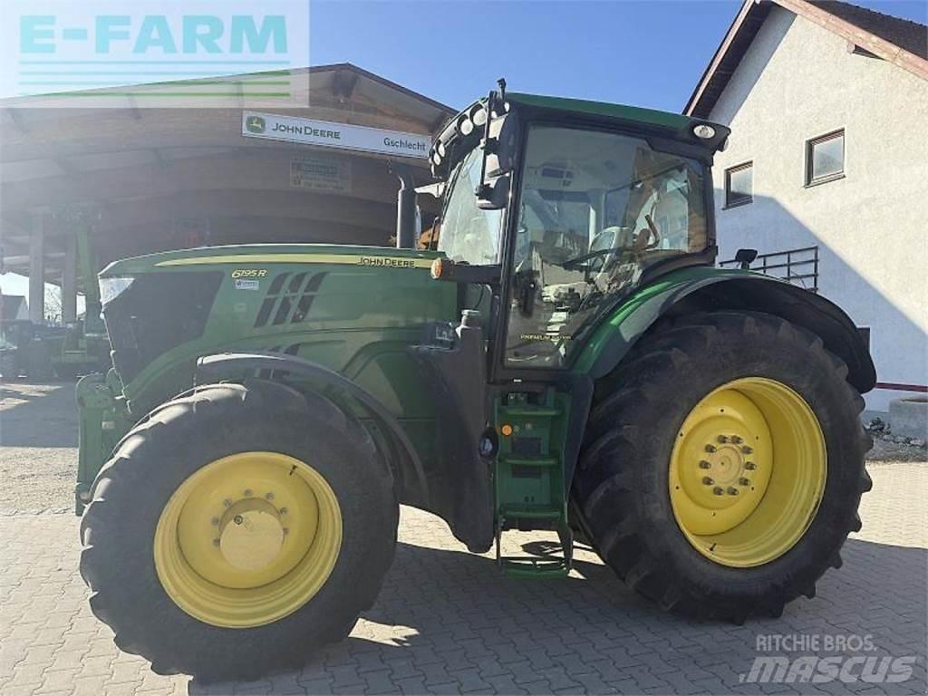 John Deere 6195r Traktorer
