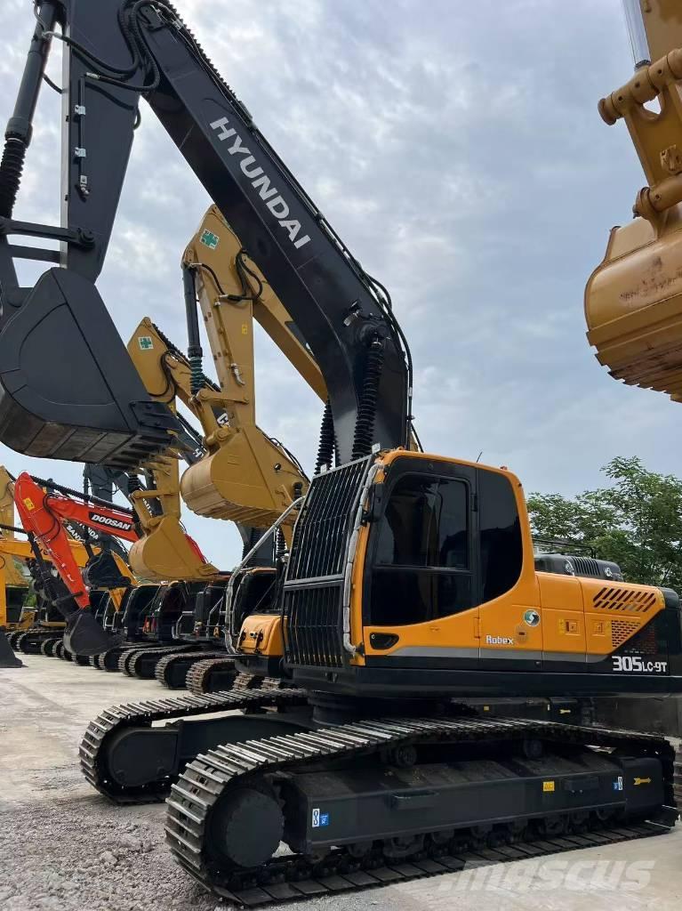 Hyundai R305LC-9T Beltegraver