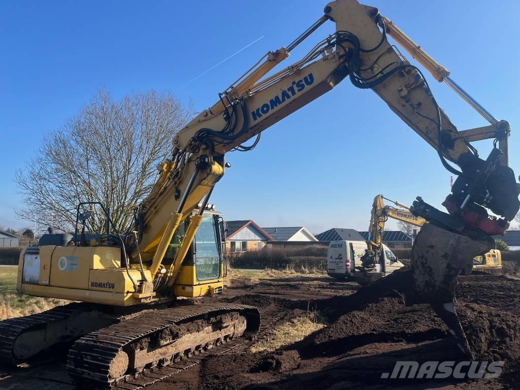 Komatsu PC 210 LC-8 Beltegraver