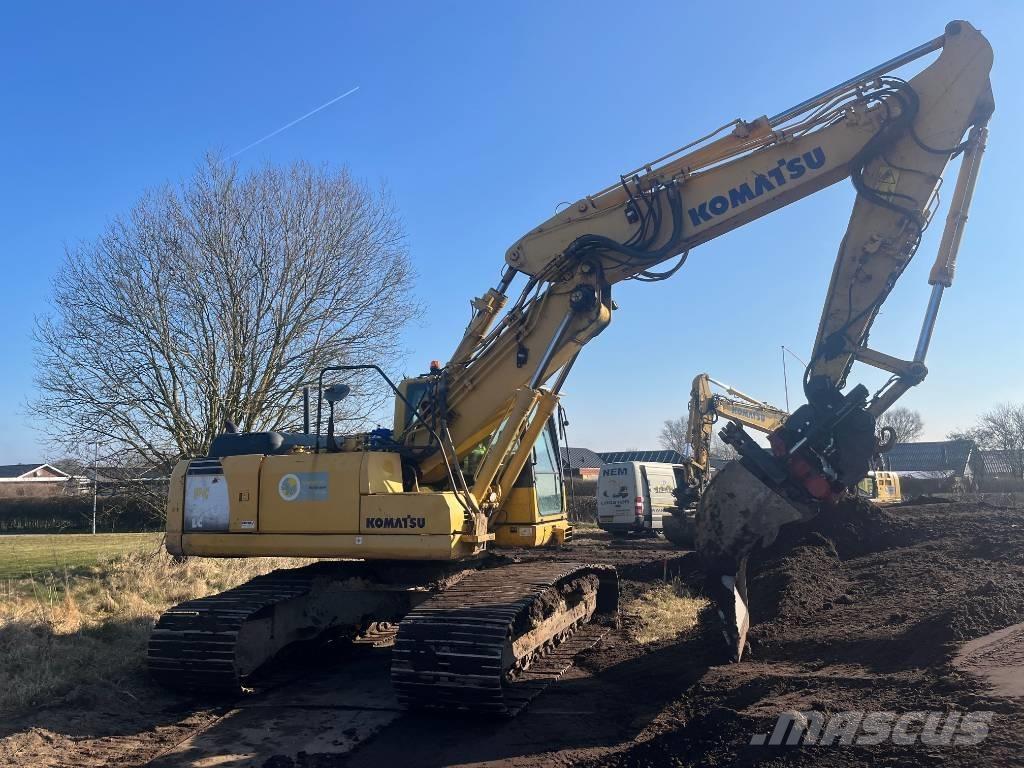Komatsu PC 210 LC-8 Beltegraver