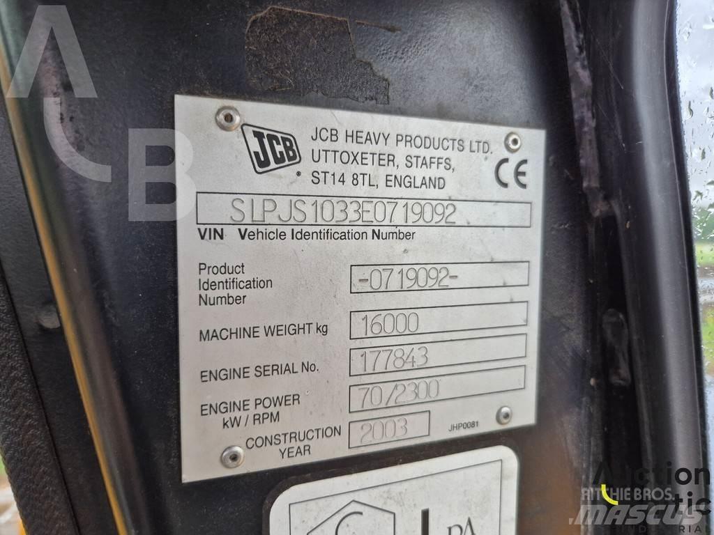 JCB JS 160 W Hjulgravere