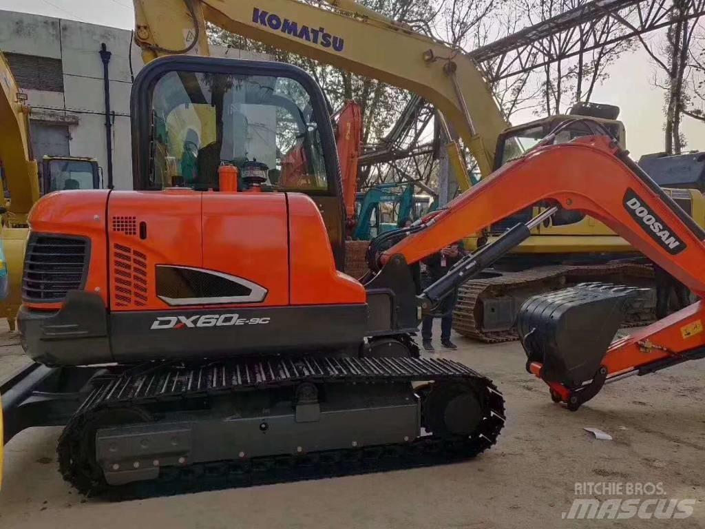 Doosan DX 60-9C Beltegraver