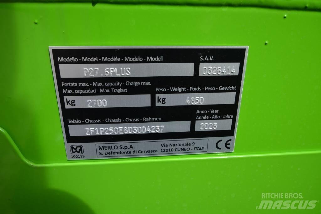 Merlo P 27.6 Plus Teleskoplastere