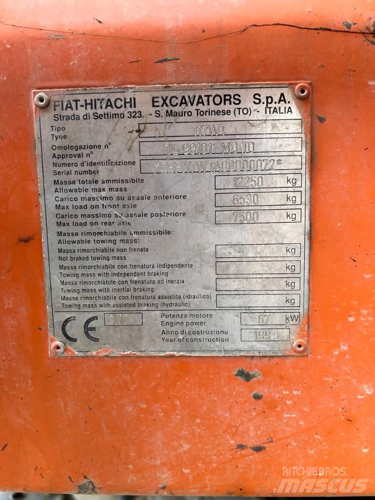 Fiat-Hitachi fh 120 Hjulgravere