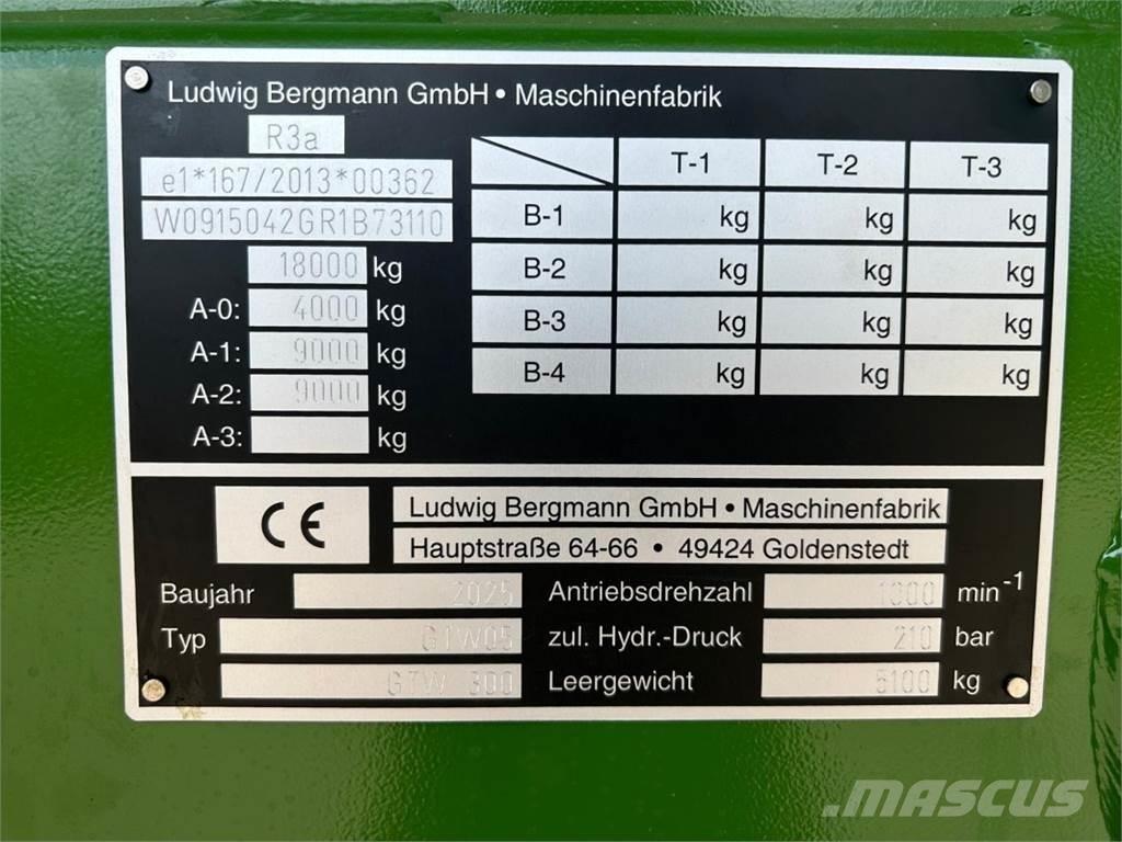 Bergmann GTW 300 Selvlastende vogner