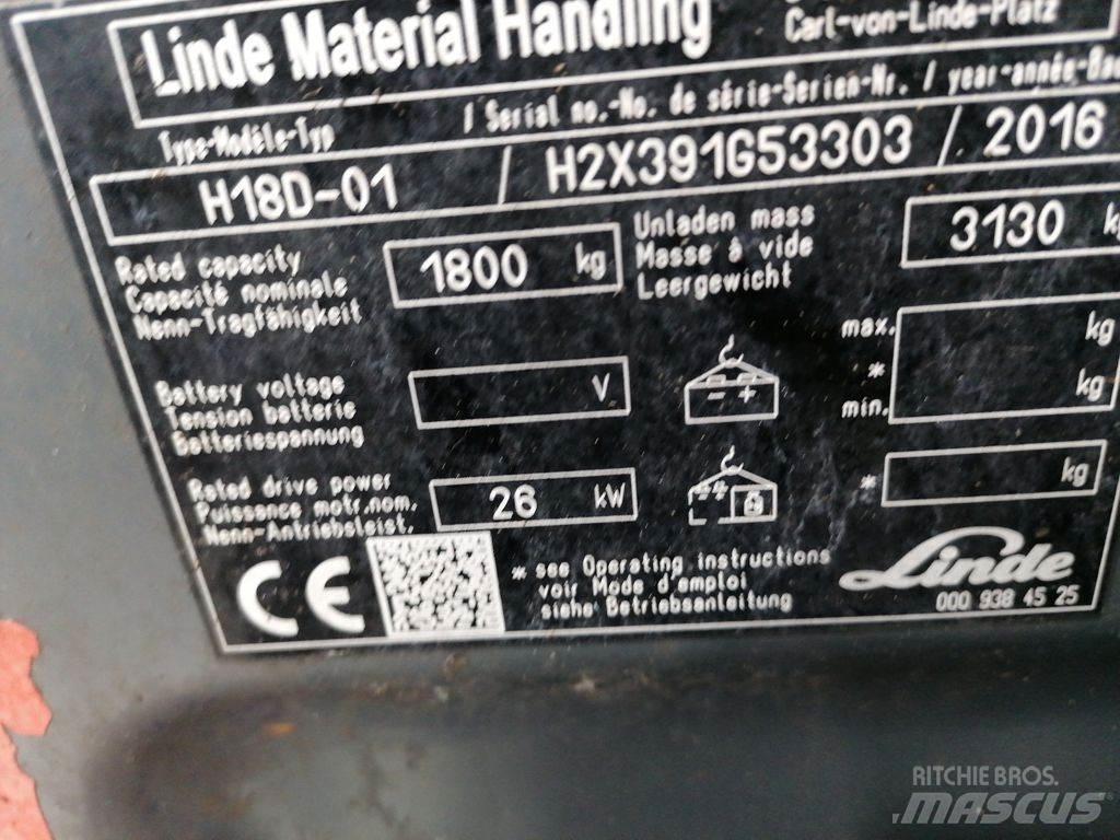 Linde H18D-02 Diesel Trucker