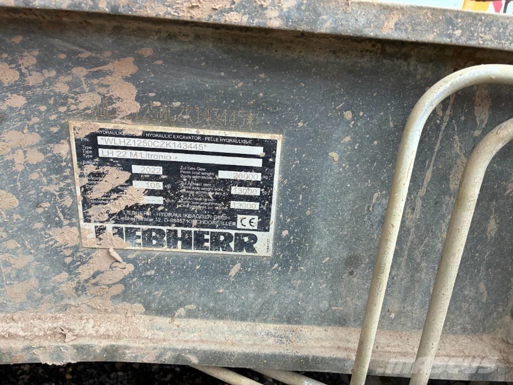 Liebherr LH 22 M Gravemaskiner for avfallshåndtering