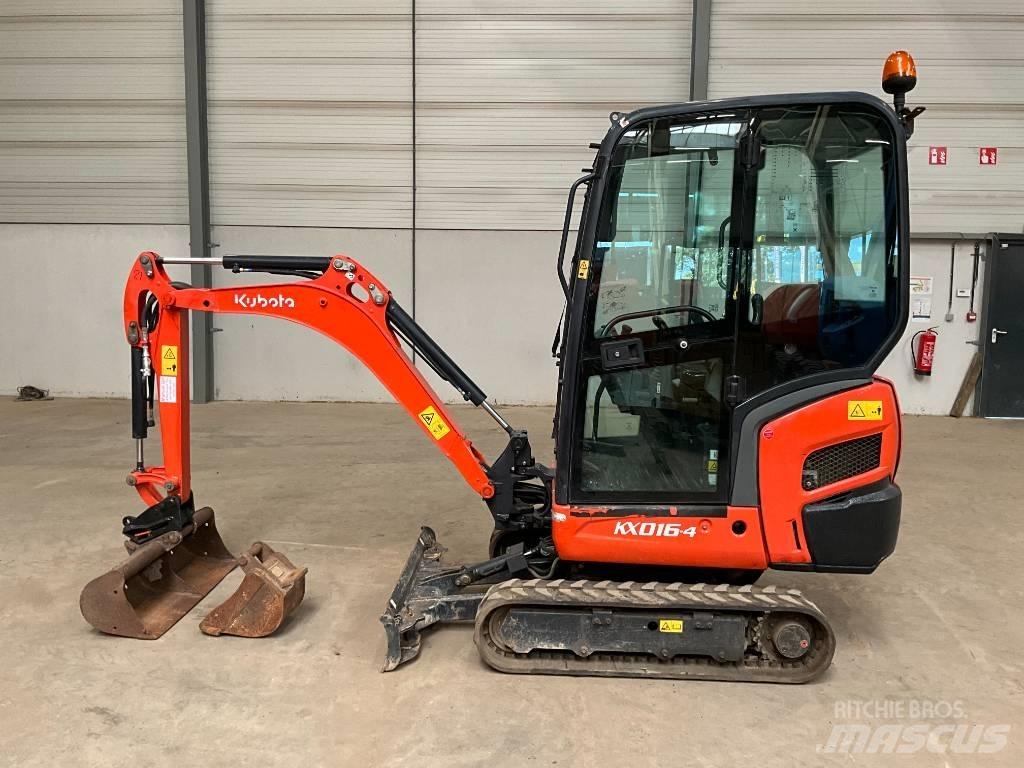 Kubota KX 016-4 Minigravere <7t