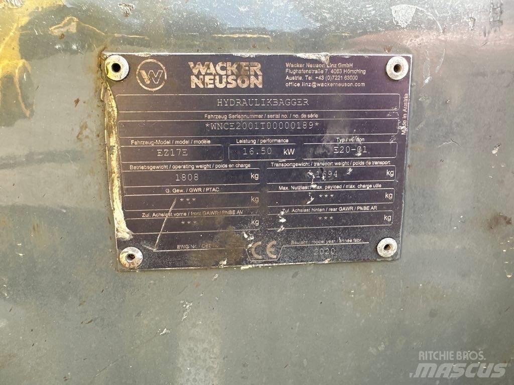Wacker Neuson EZ17e Beltegraver