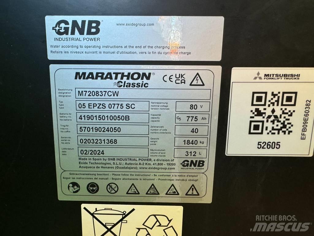 Mitsubishi FB35AN Elektriske trucker